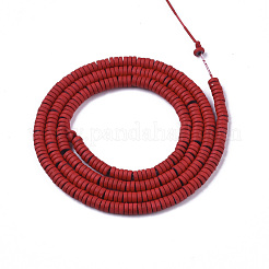 Spray Painted Non-magnetic Synthetic Hematite Beads Strands&nbsp;G-R468-03B-07