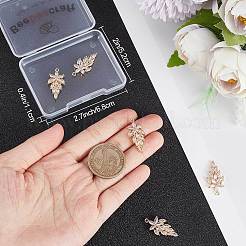 6Pcs Brass Micro Pave Cubic Zirconia Pendants&nbsp;KK-BBC0006-92