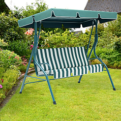 Oxford Cloth Stripe Outdoor Swing Cover&nbsp;AJEW-WH20816-213A
