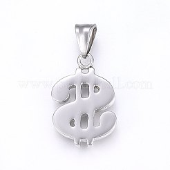Tarnish Resistant 304 Stainless Steel Pendants&nbsp;STAS-H463-02P