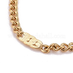 Ion Plating(IP) 304 Stainless Steel Figaro Chains Bracelets&nbsp;BJEW-JB06268