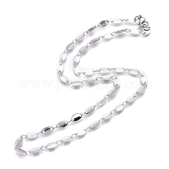 Non-Tarnish 304 Stainless Steel Link Chain Necklaces&nbsp;NJEW-L457-005P