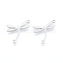 Non-Tarnish 201 Stainless Steel Connector Charms&nbsp;STAS-N090-LA998-1