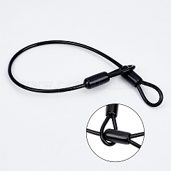 Iron Safety Cable Wire with Double Looped Ends&nbsp;TWIR-WH0008-03