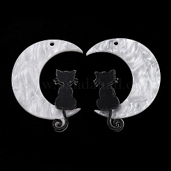 Halloween Printed Acrylic Pendants&nbsp;MACR-M021-01-1