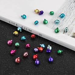 アルミベルのチャーム  ミックスカラー  7~8x6x5mm  穴：1mm&nbsp;FIND-Q039-01C