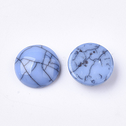 Resin Cabochons&nbsp;RESI-T034-09B-02