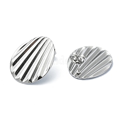 Tarnish Resistant 201 Stainless Steel Stud Earrings&nbsp;EJEW-K270-17P
