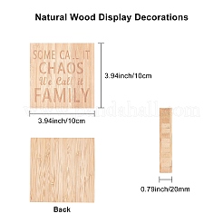 Natural Wood Display Decorations&nbsp;AJEW-CN0001-09B