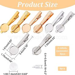 DIY Blank Tie Clip Making Kit&nbsp;DIY-FH0004-72
