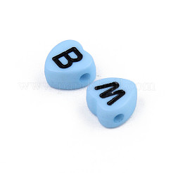 Opaque Acrylic Enamel Beads&nbsp;X-MACR-S273-37D