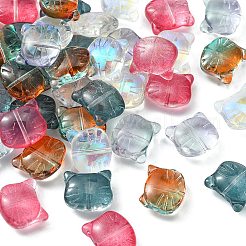 50Pcs 5 Colors Transparent Glass Beads&nbsp;GLAA-YW0001-86