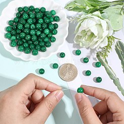 キットを作るDIYブレスレット  丸い天然白翡翠ビーズとクリスタル弾性ストレッチ糸を含む  0.7mm&nbsp;DIY-PA0001-31