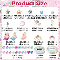 DIY Mermaid Themed Bracelet Jewelry Kits&nbsp;DIY-YW0012-80