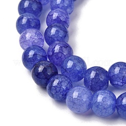Crackle Glass Beads Strands&nbsp;GLAA-F098-05C-11