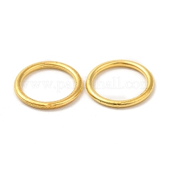 合金はんだ付けされた閉じた丸カン  ラウンド  ゴールドカラー  12x1.2mm  16ゲージ  内径：9.3mm&nbsp;KK-WH0052-05D-G