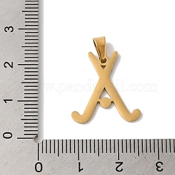 304 Stainless Steel Pendants&nbsp;STAS-U010-07G