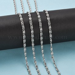 Tarnish Resistant 304 Stainless Steel Lumachina Chains&nbsp;CHS-R009-15