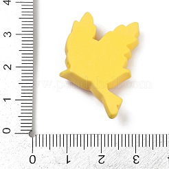 豊作テーマの不透明樹脂カボション  小麦  31x21x8.5mm&nbsp;LS-RESI-R463-01C