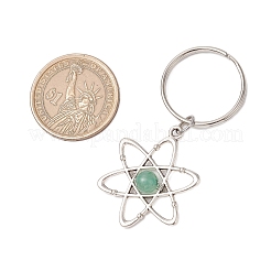 7Pcs Natural Gemstone Keychains&nbsp;KEYC-JKC01244