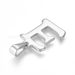 Non-Tarnish 304 Stainless Steel Pendants&nbsp;X-STAS-F106-95P-E-01