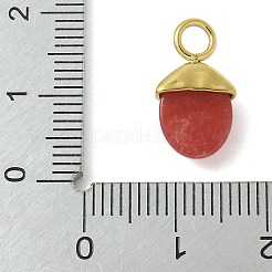 Natural Carnelian(Dyed & Heated) Pendants&nbsp;STAS-L277-07G-08