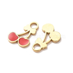 304 Stainless Steel Enamel Pendants&nbsp;SA-CBAAA8B-06G
