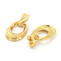 Hollow Teardrop Rack Plating Brass Dangle Stud Earrings&nbsp;EJEW-K263-09G