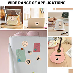 Kraft Paper PVC Stickers&nbsp;DIY-WH0899-410A