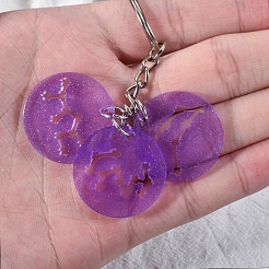 Twelve Constellations Round Pendants Silicone Molds&nbsp;DIY-G073-01