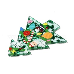 Christmas Theme Double-sided Printed Acrylic Pendants&nbsp;SACR-F007-03B