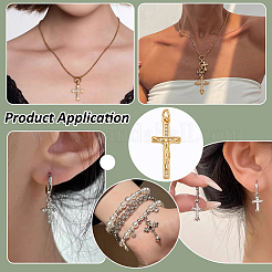 10Pcs Brass Micro Pave Cubic Zirconia Pendants&nbsp;KK-PH0014-22