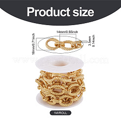 Yilis Handmade Alloy Link Chains&nbsp;LCHA-YS0001-01