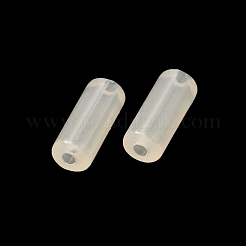 不透明アクリル天然石風ビーズ  コラム  トウモロコシの穂の黄色  13x5mm  穴：1.8mm  約1953個/500g&nbsp;OACR-G061-02A