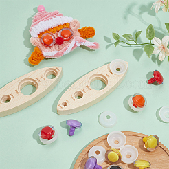 Wooden Doll Craft Eyes Tools&nbsp;DIY-WH0430-946