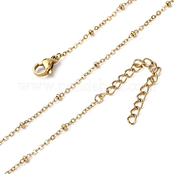 2.5MM 304 Stainless Steel Satellite Chain Necklaces&nbsp;NJEW-T016-25G
