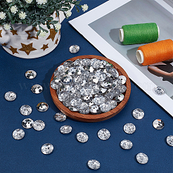 100Pcs 2-Hole Acrylic Buttons&nbsp;BUTT-CY0001-32