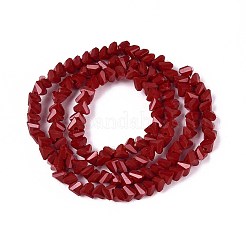 Opaque Glass Beads Strands&nbsp;LS-GLAA-N019-4mm-15
