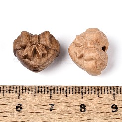 Natural Apple Wood Beads&nbsp;WOOD-N021-06