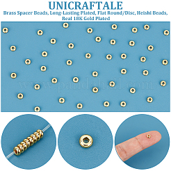 120Pcs Brass Spacer Beads&nbsp;KK-UN0002-36