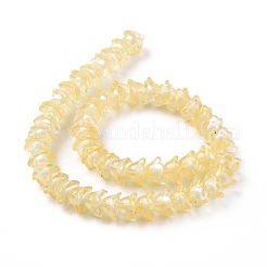 Transparent Glass Beads Strands&nbsp;LAMP-H061-01C-06