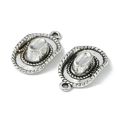 Tibetan Style Alloy Hat Pendants&nbsp;TIBEP-1023-AS-FF
