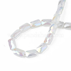 Electroplate Glass Beads Strands&nbsp;EGLA-N002-25-E02
