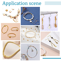 160Pcs 8 Styles Brass Spacer Beads&nbsp;KK-HY0001-07