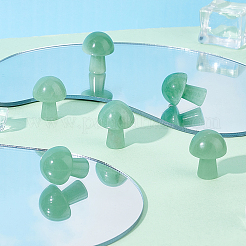6Pcs Natural Green Aventurine GuaSha Stone&nbsp;G-PH0001-73