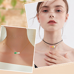 72Pcs 4 Colors Baking Paint Imitation Jade Glass Connector Charms&nbsp;PALLOY-GO00032