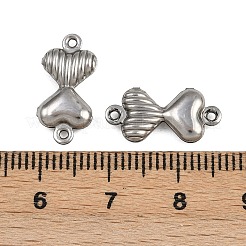 304 Stainless Steel Connector Charms&nbsp;STAS-L297-05P