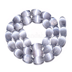 Dyed Natural Selenite Beads Strands&nbsp;G-T138-233B