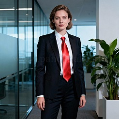 Polyester Ties for Men&nbsp;AJEW-WH20006-250B-10
