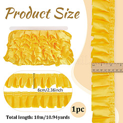 10M Satin Wrinkle Ribbon&nbsp;OCOR-OC0002-01B